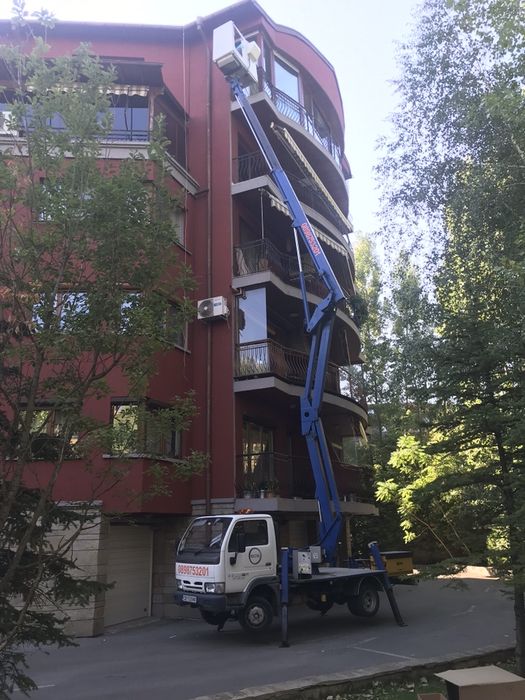 Автовишки под наем.Рязане и кастрене на опасни дървета.Вишка!!!