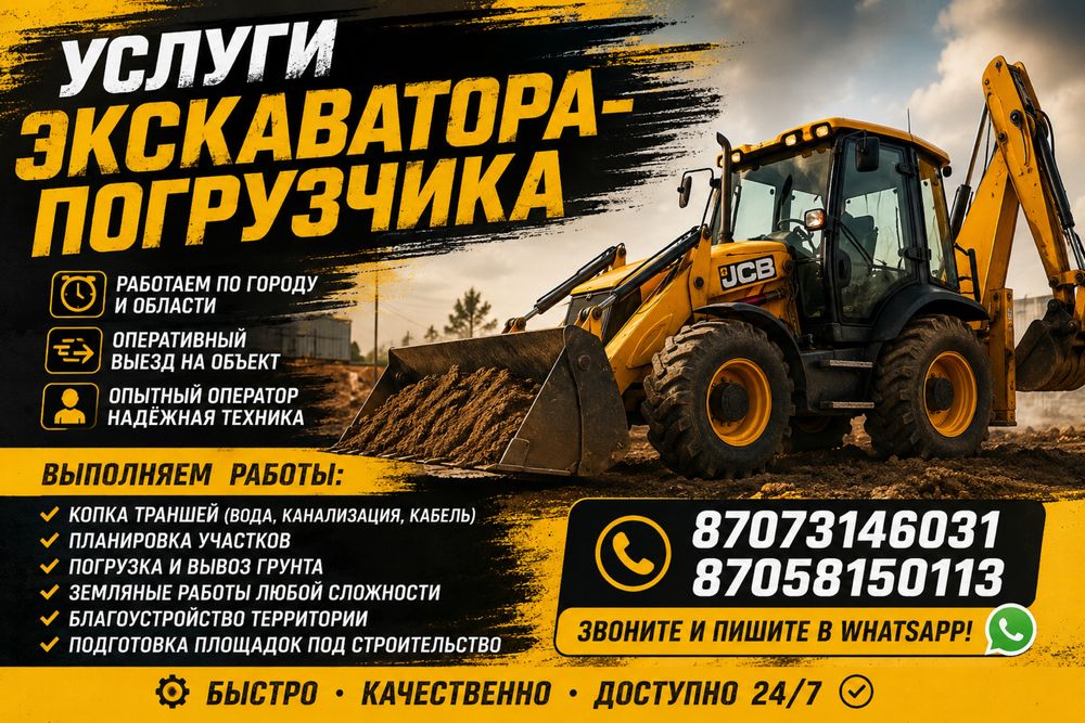 Экскаватор погрузчик