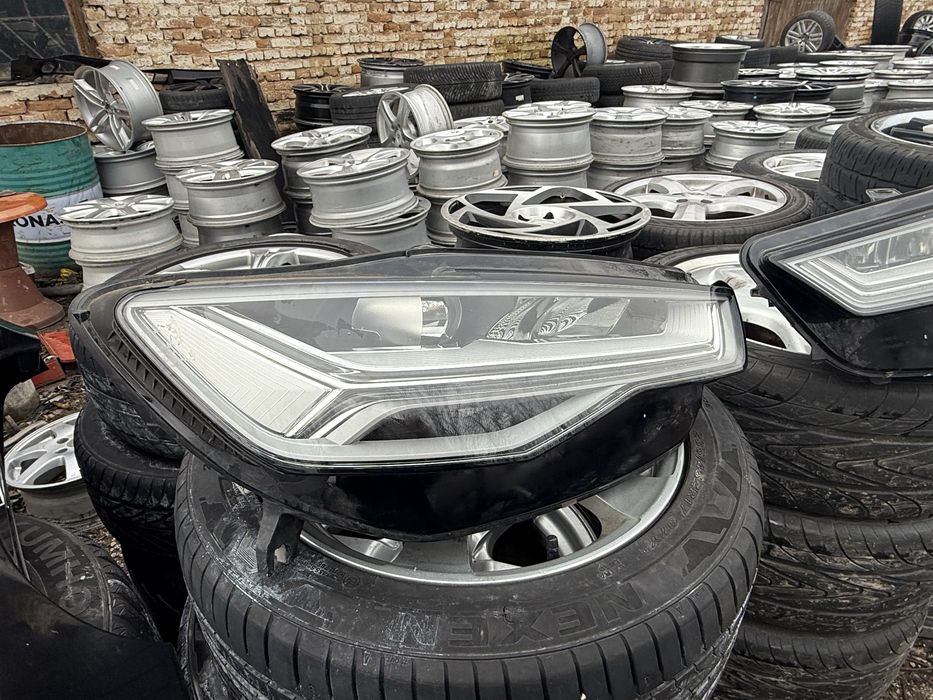 Фарове ауди а6 ц7 фейс фул лед матрикс matrix  a6 c7 feis full led