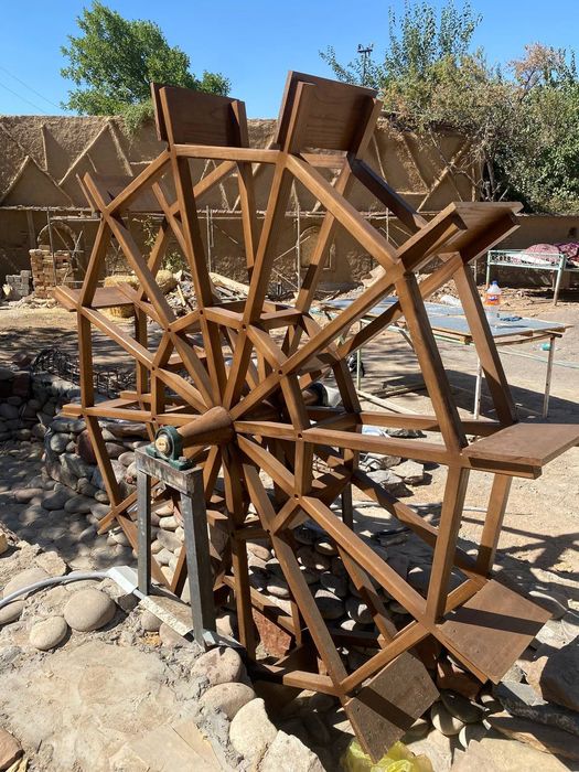 Charpalak qattu yog'ochdan