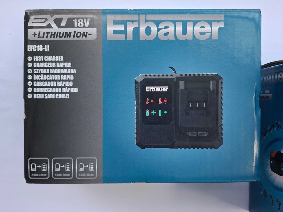 acumulator + încărcător erbauer