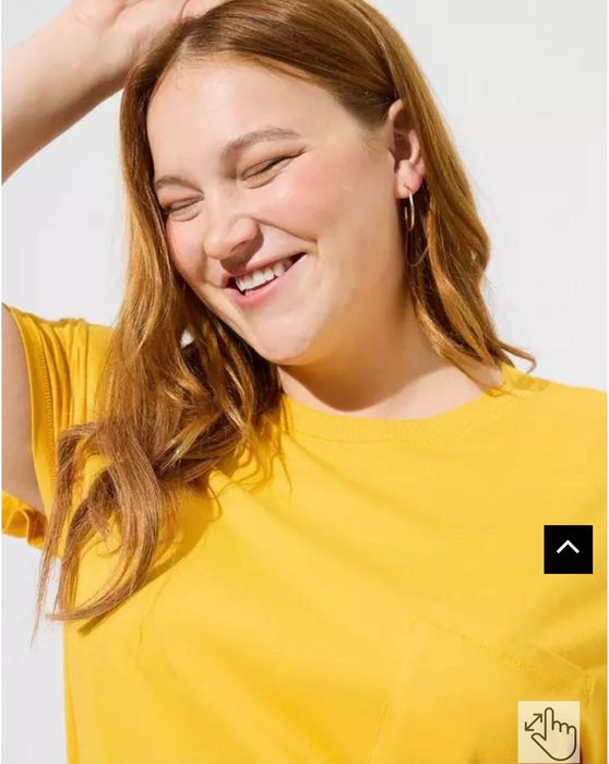 Torrid. Plus size. США. Солнечная футболка