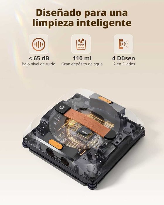 Робот за почистване на прозорци AIRMSEN YW733,Гаранция