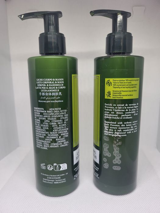 Loțiune mâini & corp L’OCCITANE Verbena – 250 ml