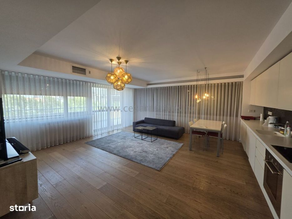 Herastrau Nordului De Inchiriat Apartament 3 Camere Lux | Loc Parcare — fotografia 3