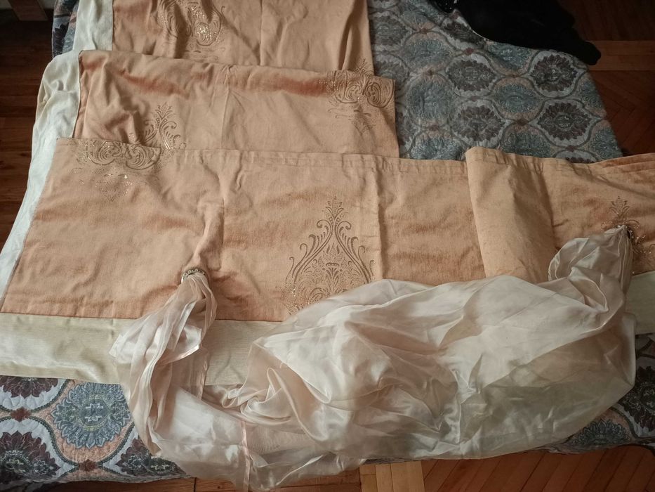 Шикарные шторы с балдахином