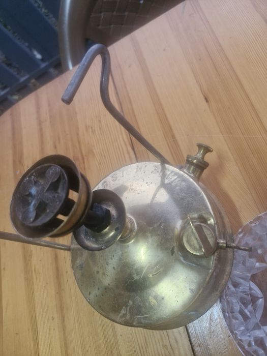 Ретро съветски месингов примус Рекорд-1 (Made in USSR)