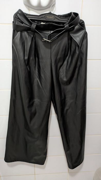 Pantaloni imitație de piele l