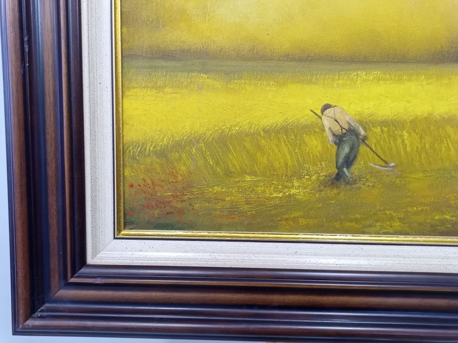 Маслен пейзаж Косач – силна символика в луксозна рамка“