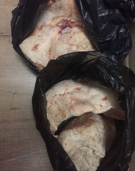 Бараний курдюк,свежий,домашний,