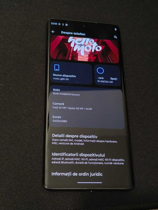 Motorola G85 5G – 256GB / 8GB RAM