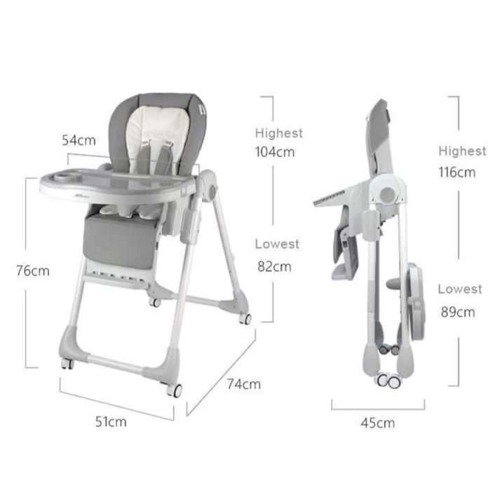 Приставная кровать - колыбель Mastela  4 in 1. Детский стульчик.