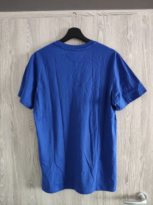 Tommy Jeans tricou bărbătesc albastru cu logo mic mărimea M nou origin