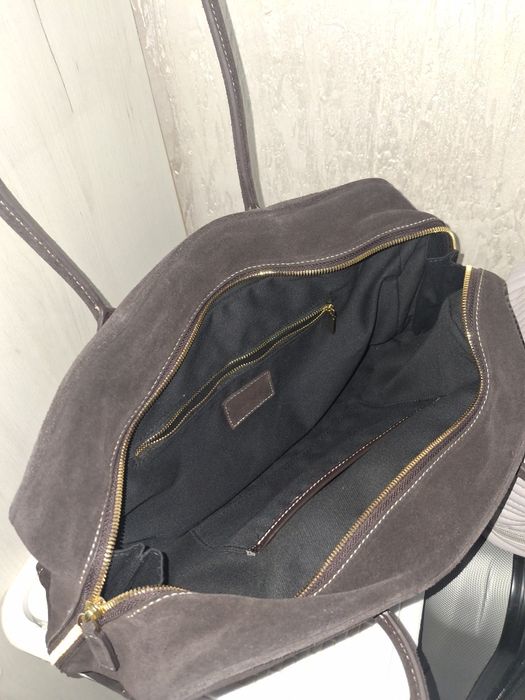 Сумка нат.замша, очень удобная,