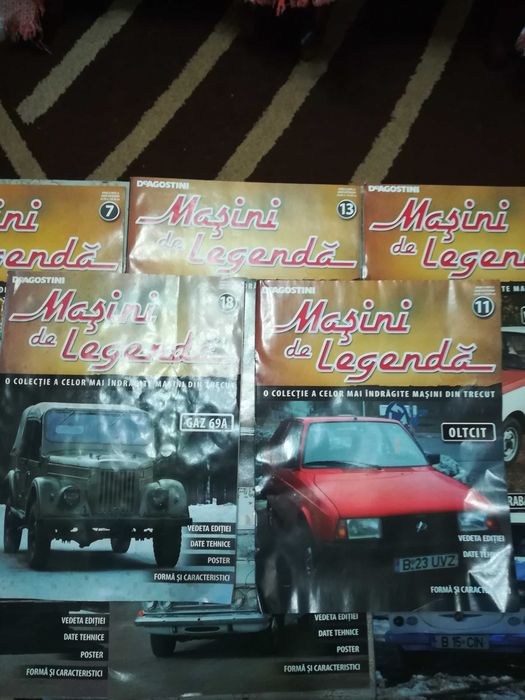 Mașini de legenda DeAGOSTINI