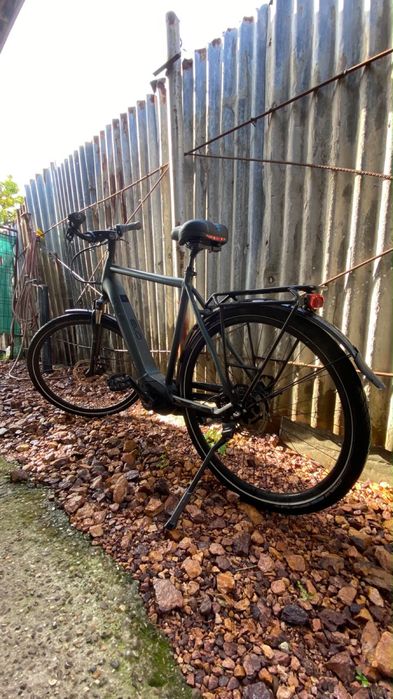 Bicicletă Electrică Pegasus – Trekking, Suspensie, Frâne pe Disc, Portbagaj