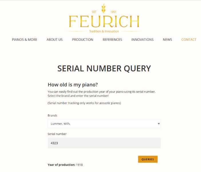 Класическо немско пиано