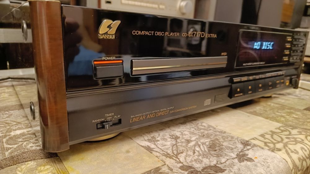 SANSUI - Усилитель+СД