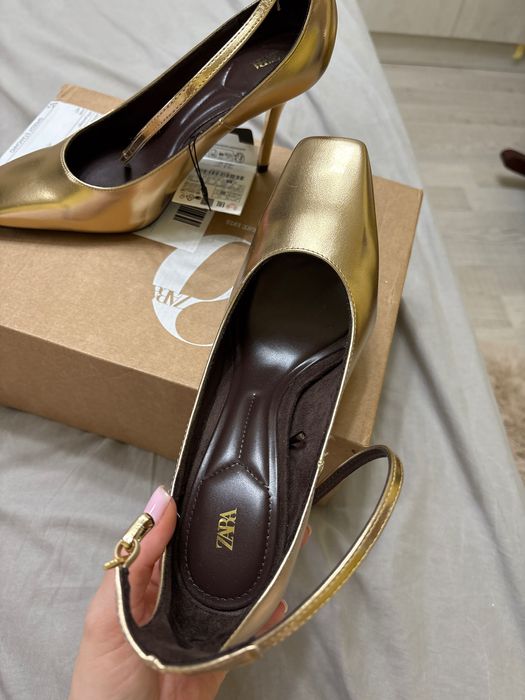 Дамски елегантни обувки с ток Zara, 36