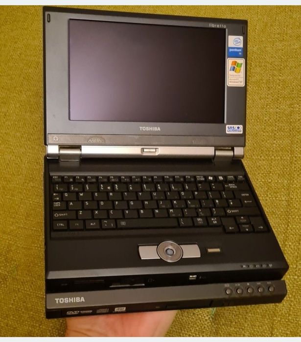 Toshiba Libretto U100 Laptop Ultra Portabil Retro Vechi Colectie