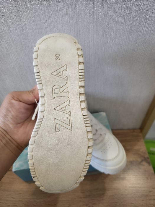 Кеды белые zara 30 размер