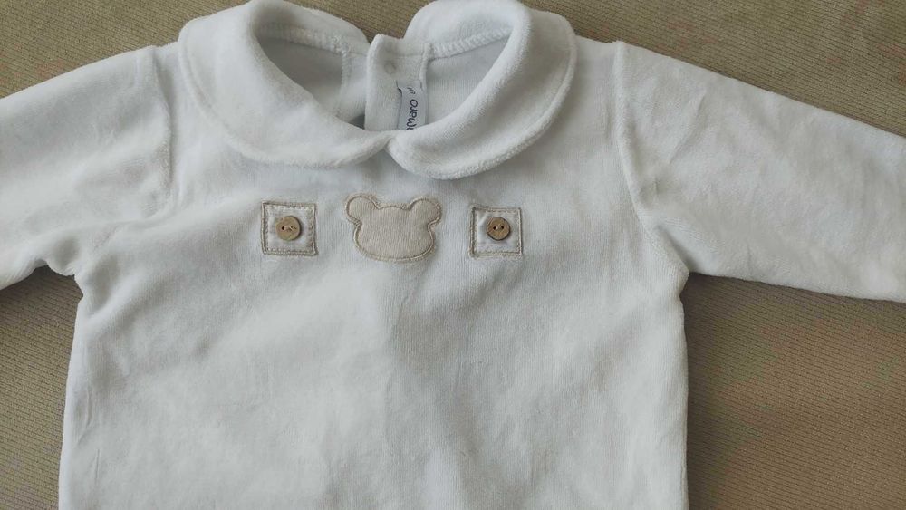 Бебешки луксозни плюшени дрешки, размер 68, 3-6 м