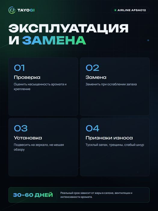 Ароматизатор подвесной Airline Самолет