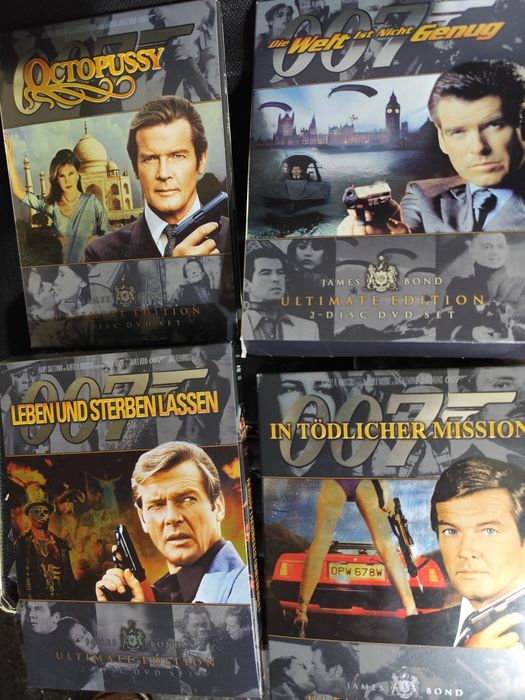 Колекция с DVD Джеймс Бонд агент  007