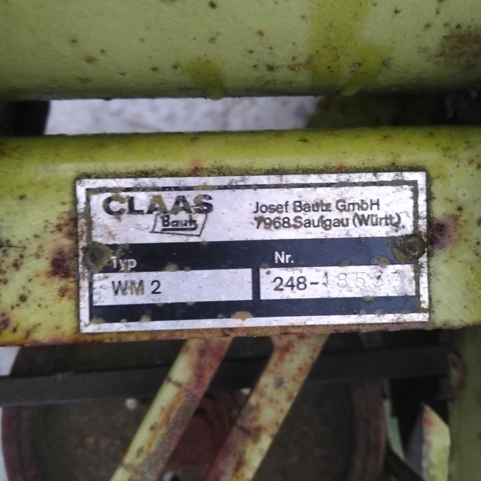 Cositoare Claas WM2 1.65m cu tamburi