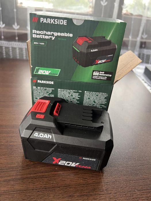 Зарядно и батерия Parkside 4ah, 20 V. 3  години гаранция