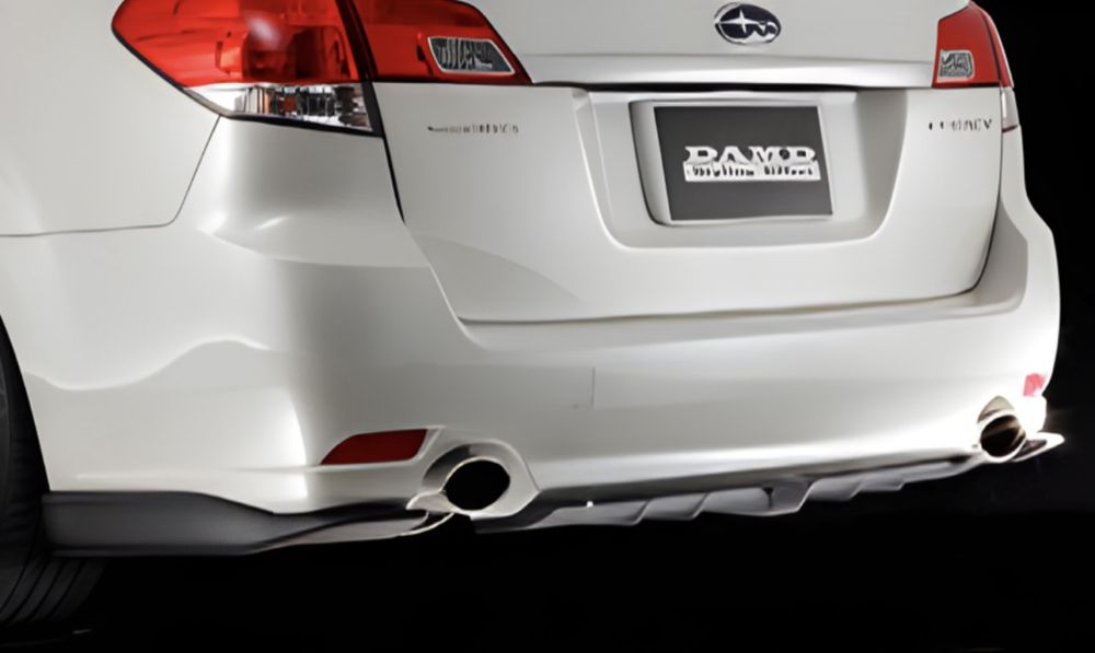 Губа на задний бампер DAMD Subaru Legacy BR
