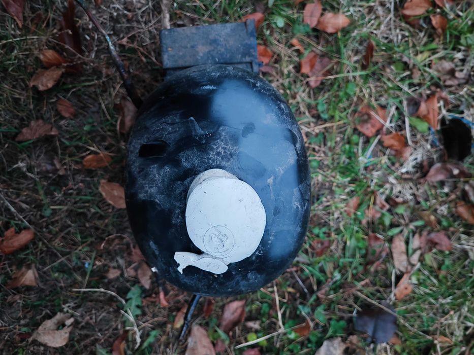 Компресор от хладилник работещ