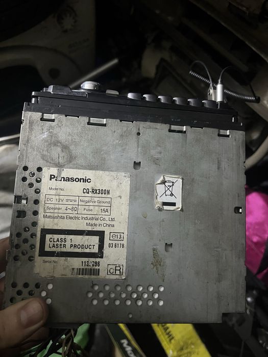 Продам машнитолу панасоник !