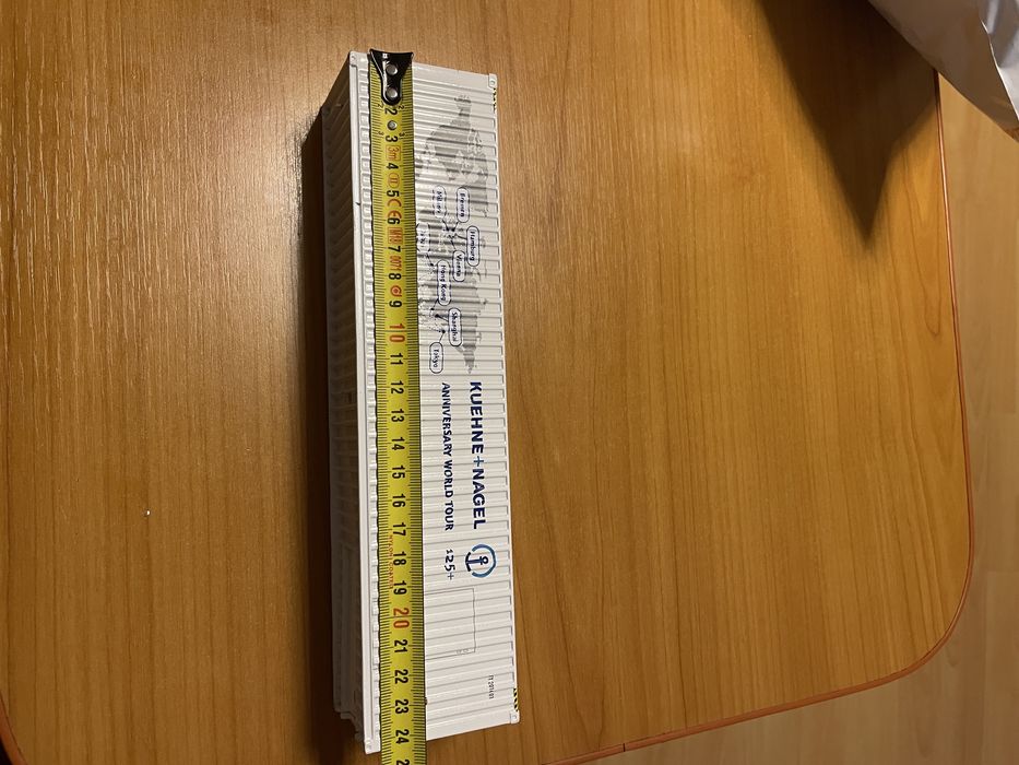 Container maritim macheta metalica