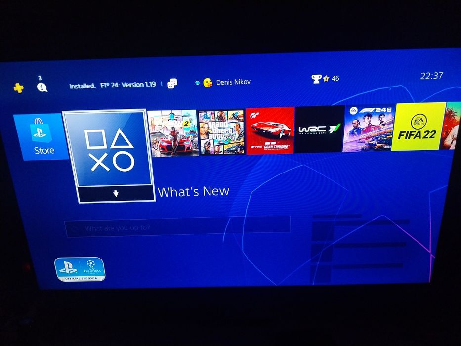 PS4 1TB+2 джойстика