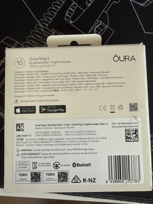 Oura ring кольцо Аура
