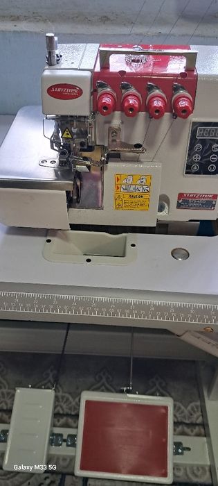 Overlok 4iplik. Yangi, 15 kun bo‘ldi olinganiga.