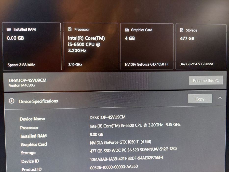 Vand pc de gaming