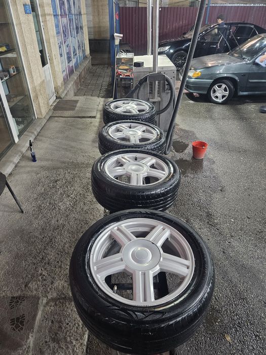 Продам р15 диски Торус + шины