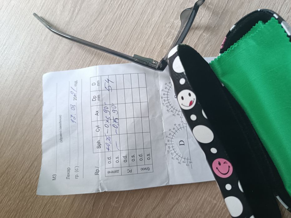 Детски диоптрични очила