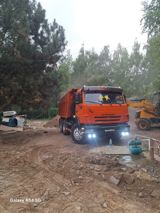 Аренда, услуги самосвалов 15т КамАЗ. Вывоз