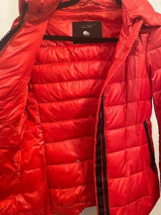 Зара Zara яке с пух