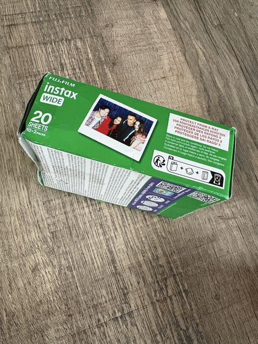 Фотохартия Fujifilm - Wide, Instax, 20 броя