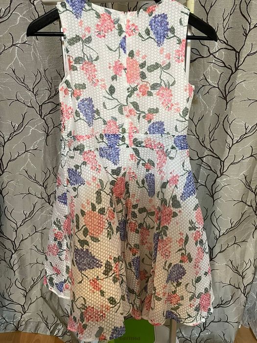 Платье с цветами