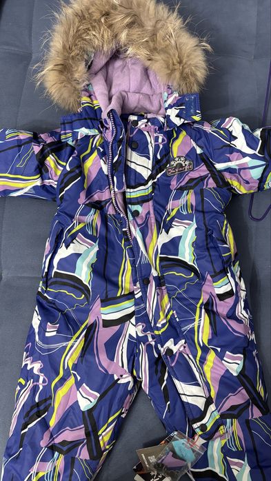 Зимний комбинезон на девочку 86 р