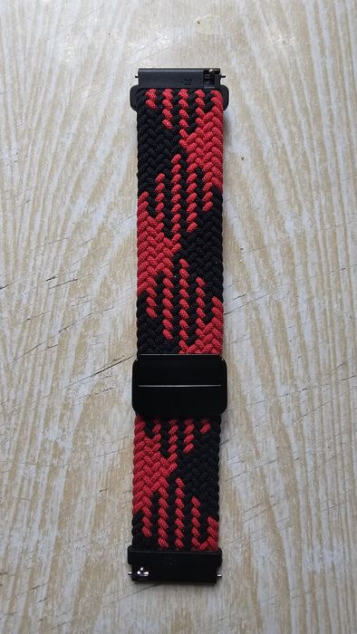 Текстильный ремешок для часов 22 мм