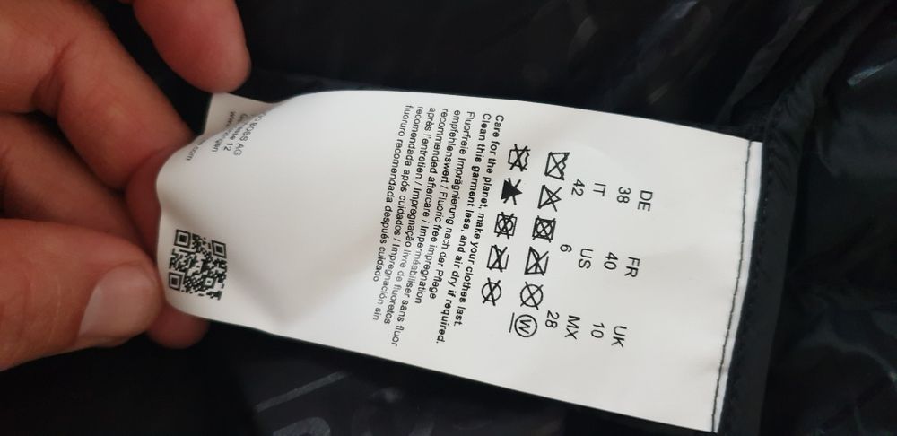 Hugo Boss Pamaxi2 Long Down Parka 38 - S НОВО ОРИГИНАЛ Дамскa яке Парк