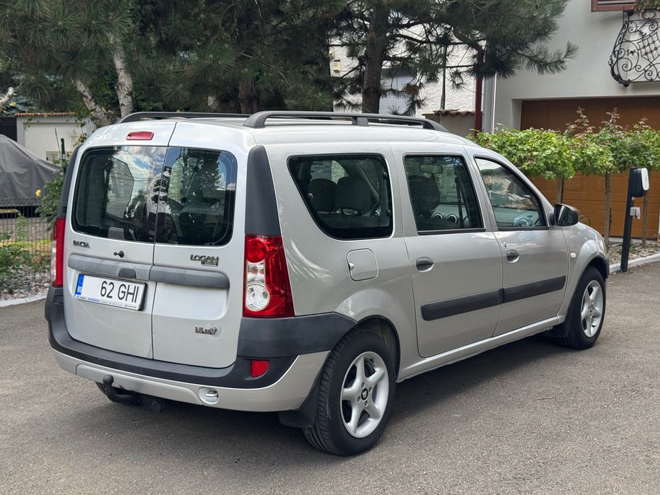 Dacia Logan MCV 7 Locuri 1.6 16V benzina si GPL omologat 228.000 km 2007 euro 4