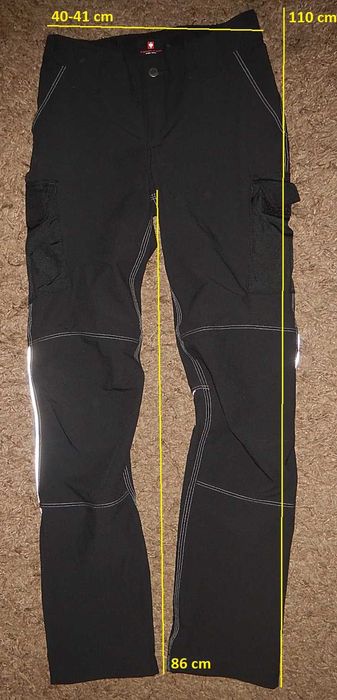 Pantaloni/softshell Engelbert Strauss. Marimea 38(S)-Women. Noi.