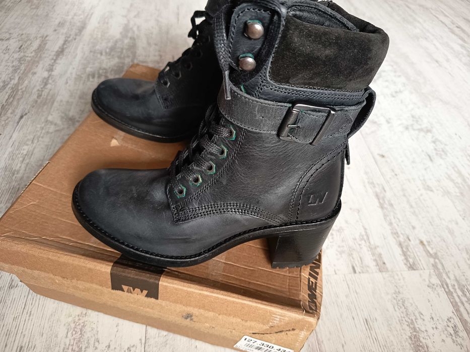 Дамски боти естествена кожа размер 37,39 ,40